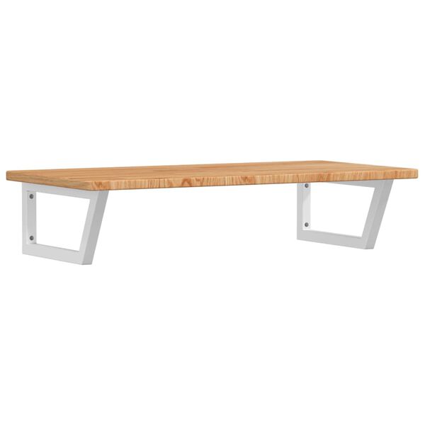 vidaXL seinale kinnitatav valamuriiul, teras ja tammepuit