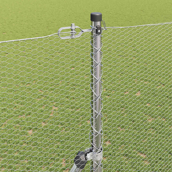 vidaXL Aiapost H&otilde;bedane 25 x 1,5 m (13 mm v&otilde;rk) Teras