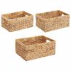 vidaXL Ladustamiskorvid 3 pcs Neutraalne 40 x 30 x 18 cm Vesih&uuml;atsint