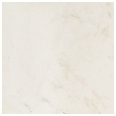 vidaXL kohvilaud, valge, 60x60x35 cm, ehtne kivi marmori tekstuuriga