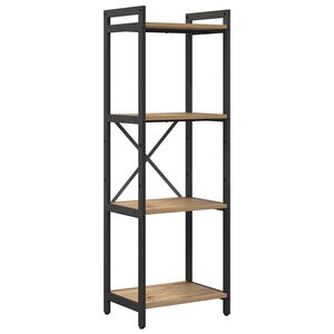 vidaXL Raamatukapp K&auml;sit&ouml;&ouml;puu 40 x 30 x 119 cm Tehispuit