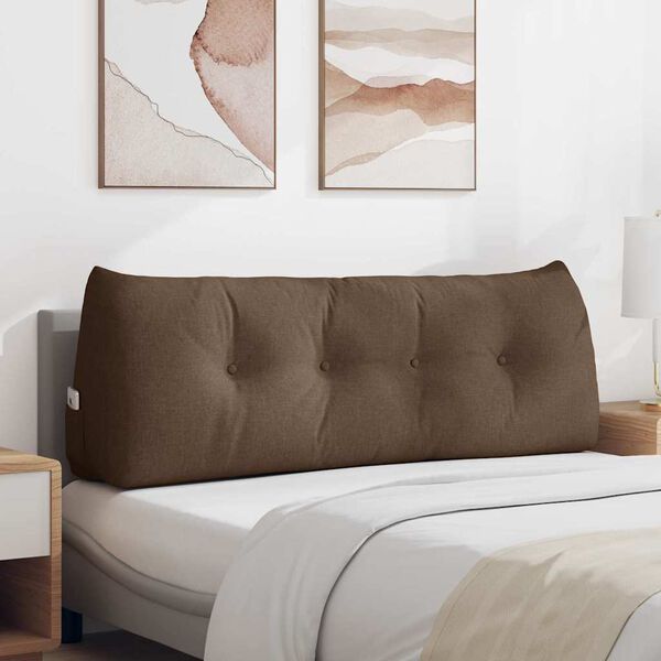 vidaXL Seljatugi padi Pruun 140 x 24 x 50 cm kangas