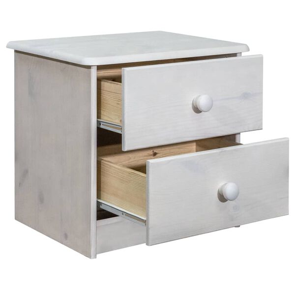 vidaXL öökapp, 43x34x40 cm, männipuit