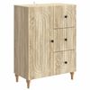 vidaXL K&otilde;ide sahtliga Sonoma tamm 66 x 34,5 x 90 cm Tehispuit