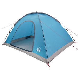 vidaXL Telkimise telk katusega &otilde;huavaga Sinine 335 x 275 x 180 cm