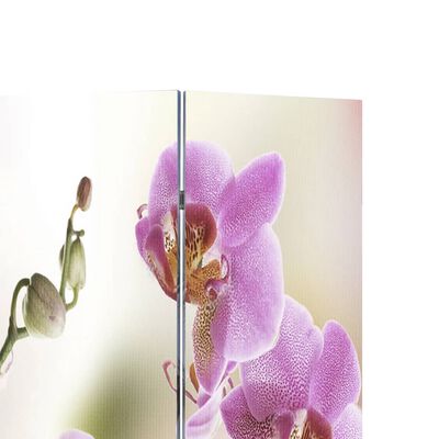 vidaXL kokkupandav sirm 120 x 170 cm, lill