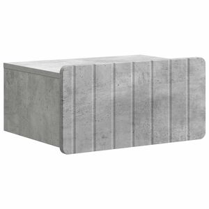 vidaXL Seinale kinnitatav &ouml;&ouml;tis Betoonhall 49 x 34,5 x 24 cm Tehispuit