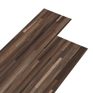 vidaXL P&otilde;randaplaadid 5,02 m&sup2; 36 pcs PVC Triibuline pruun