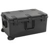 vidaXL kaasaskantav transpordikohver, must, 79,5x52x39 cm, PP