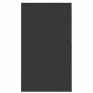 vidaXL pimendav ruloo must 130x210 cm kanga laius 126,6 cm pol&uuml;ester