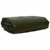 vidaXL Tarpaulin 650g / m&sup2; K&uuml;pset roheline 1,5 x 2,5 m