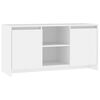 vidaXL telerikapp, valge, 102 x 37,5 x 52,5 cm, tehispuit