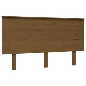 vidaXL voodipeats, meepruun, 139x6x82,5 cm, m&auml;nnipuit