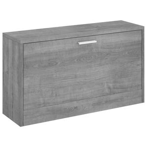 vidaXL kingapink, hall Sonoma tamm, 80x24x45 cm, tehispuit