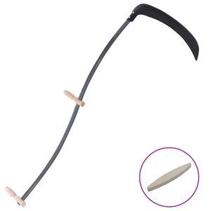 vidaXL Lihvimiskiviga vikat 145 cm