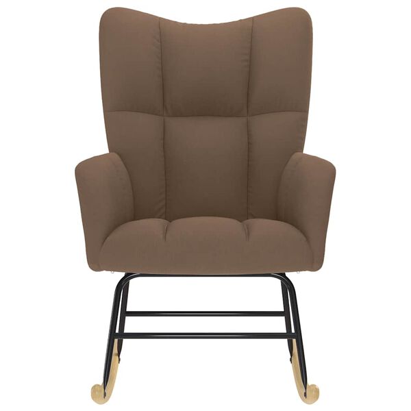 vidaXL kiiktool, pruun, kangas