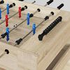 vidaXL Foosball laud Sonoma tamm 125 x 60,5 x 80 cm Tehispuit