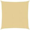 vidaXL p&auml;ikesevarjupuri beež 3x3 m 100% pol&uuml;ester Oxford