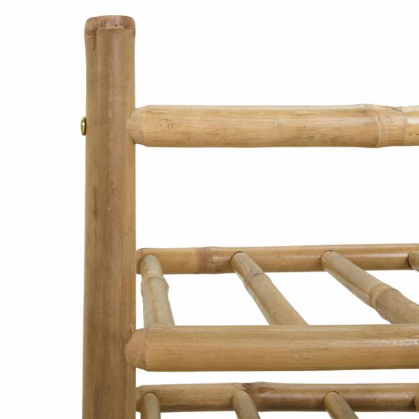 vidaXL Veepudeli Riiul Neutraalne 57 x 29,5 x 72 cm Bambus