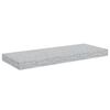 vidaXL seinariiulid, 2 tk, betoonhall, 60 x 23,5 x 3,8 cm MDF