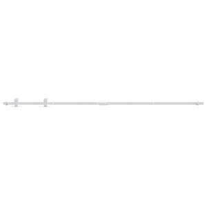 vidaXL minisuuruses liugukse komplekt, s&uuml;sinikteras, valge 183 cm