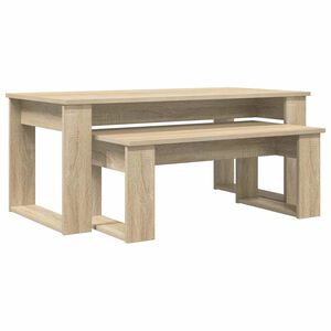 vidaXL Kohvilauda komplekt 2 pcs Sonoma tamm 100 x 50 x 42 cm