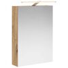 vidaXL Vannitoa peeglikapp Artisani tamme 50 x 14,5 x 70 cm Tehispuit