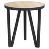 vidaXL teelaud, Sonoma tamm, &Oslash;35 cm, MDF