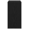 vidaXL K&uuml;lglaud Must tamm 50 x 26 x 50 cm Tehispuit