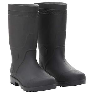 vidaXL kummikud, must, suurus 38, PVC