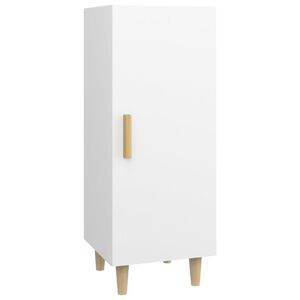 vidaXL puhvetkapp, valge, 34,5 x 34 x 90 cm, tehispuit