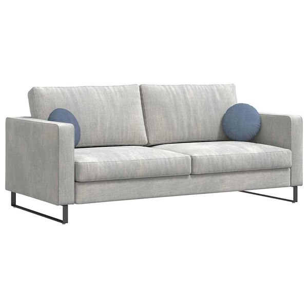 vidaXL Istumispatjad 2 pcs Sinine &Oslash; 30 cm Korter kangas