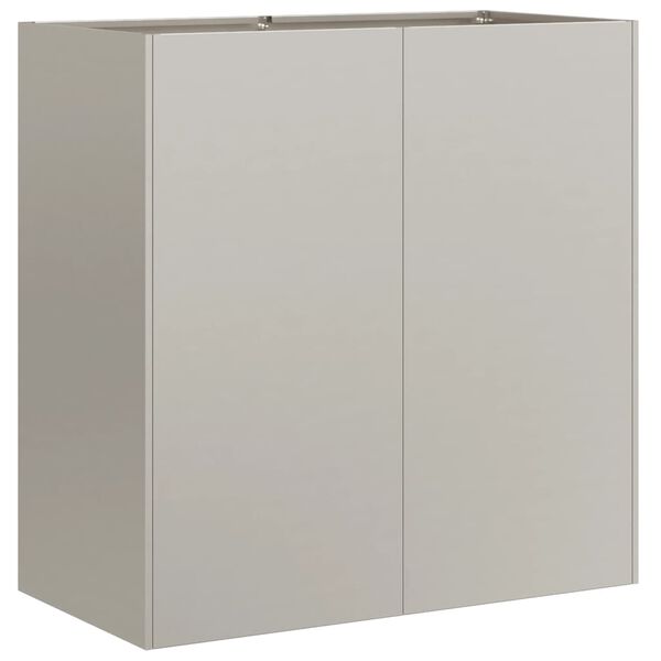 vidaXL taimekast, rooste, 80x40x80 cm, ilmastikukindel teras