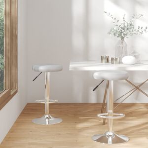 vidaXL baaripukid 2 tk, hall, kunstnahk