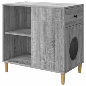 vidaXL Kassi Maja Hall Sonoma 72 x 42,5 x 70 cm Tehispuit