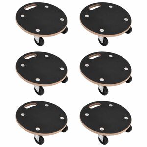 vidaXL Veovanker 6 pcs Hall Vineer