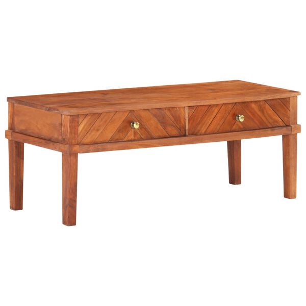 vidaXL telerikapp, 110 x 40 x 41 cm, akaatsiapuit