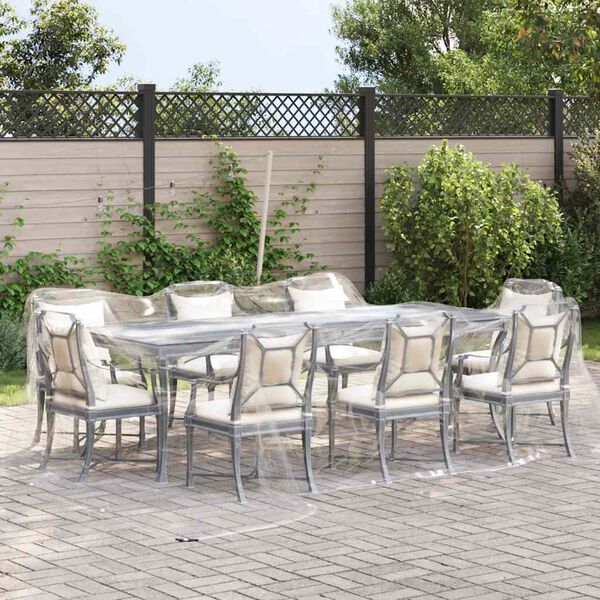 vidaXL L&auml;bipaistev Present aasadega 4x6 m PVC