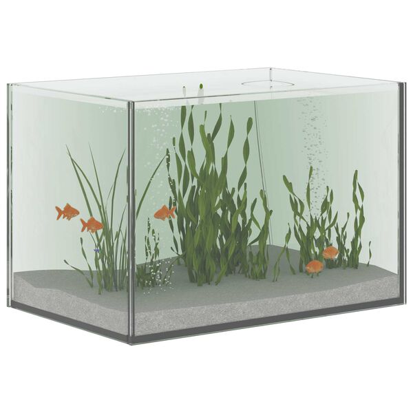 vidaXL Akvaarium ladustamisega L&auml;bipaistev 30 x 20 x 20 cm Klaas