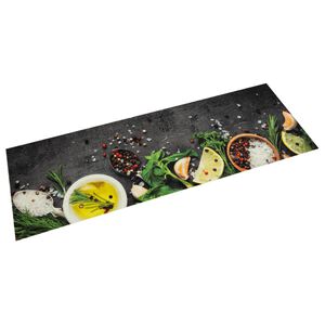 vidaXL k&ouml;&ouml;givaip, pestav, v&uuml;rtsid, 45 x 150 cm, samet