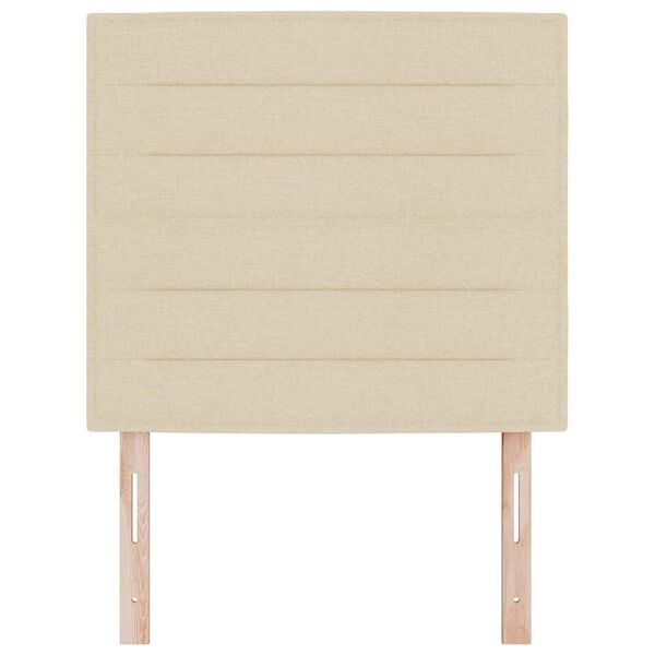 vidaXL Peats peaga cream 100 cm Kunstnahk