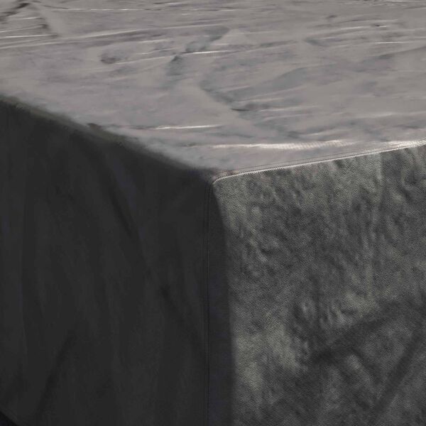 vidaXL M&ouml;&ouml;bli kate &Uuml;ksv&auml;rviline Must 260 x 260 x 70 cm 420D