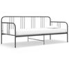 vidaXL diivanvoodiraam hall metall 90 x 200 cm