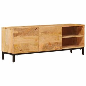 vidaXL Ladustamiskapid riiuliga Pruun 110 x 30 x 40 cm Tugev mango puu