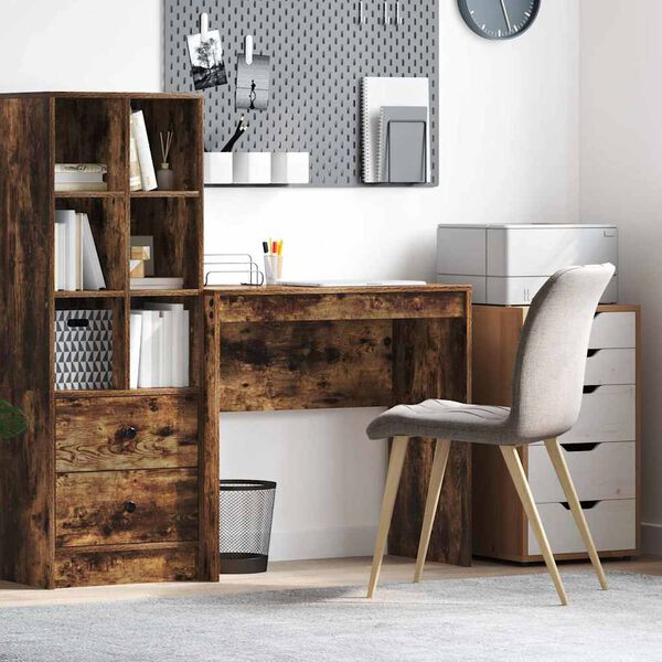 vidaXL Laud Suitsetatud tamm 80 x 40 x 76 cm