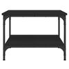 vidaXL kohvilaud, must, 55 x 55 x 40 cm, tehispuit