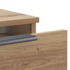 vidaXL Seinakapp Artisan Oak 102x30x20 cm Engineered Wood