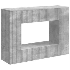 vidaXL Konsoollaud BetoonHall 101 x 29 x 74 cm T&ouml;&ouml;deldud puit