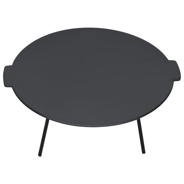 vidaXL grillplaat, Ø44 cm, malm