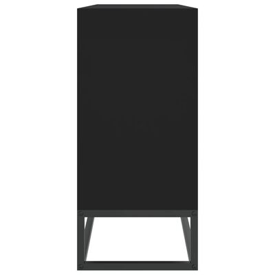 vidaXL puhvetkapp, must, 105 x 30 x 65 cm, tehispuit